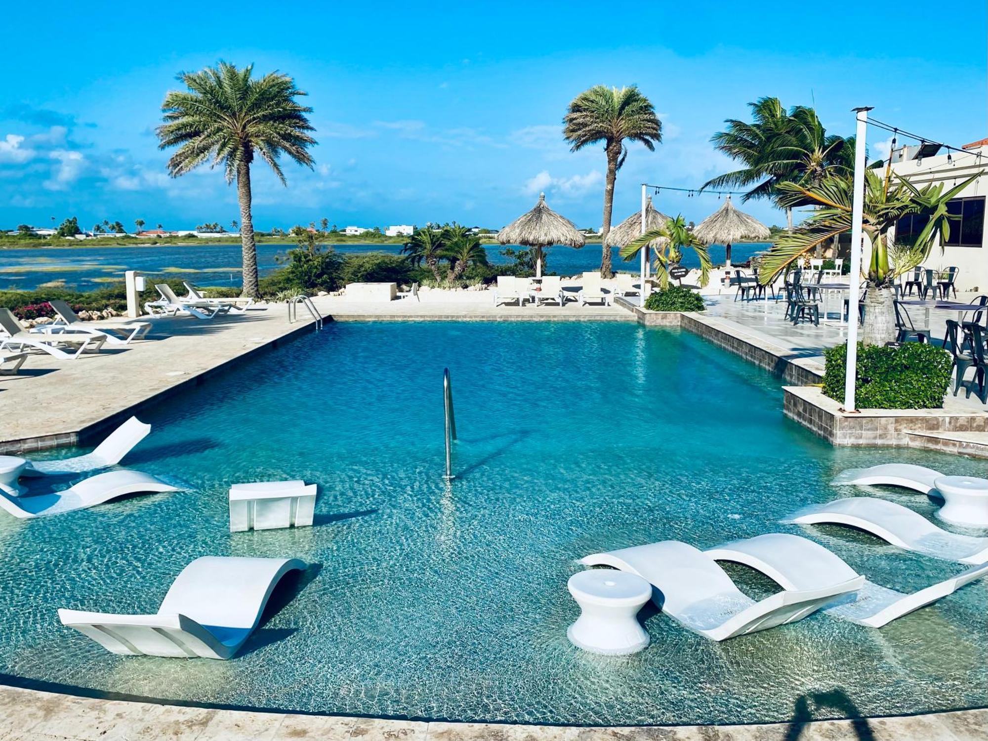 Villa Casa Azure Aruba Palm Beach Exterior foto
